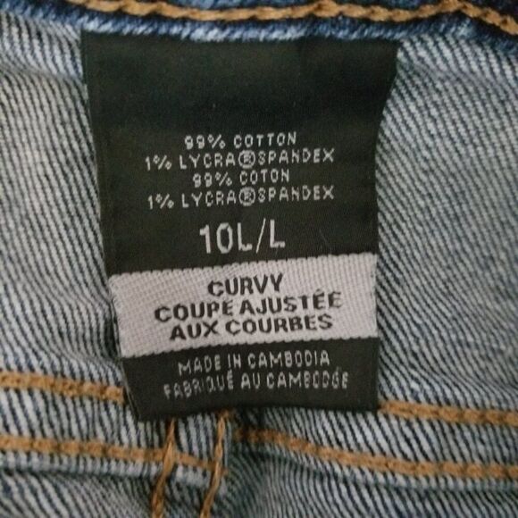 Mossimo Curvy Skinny Jeans Women's 10L - Picture 4 of 7